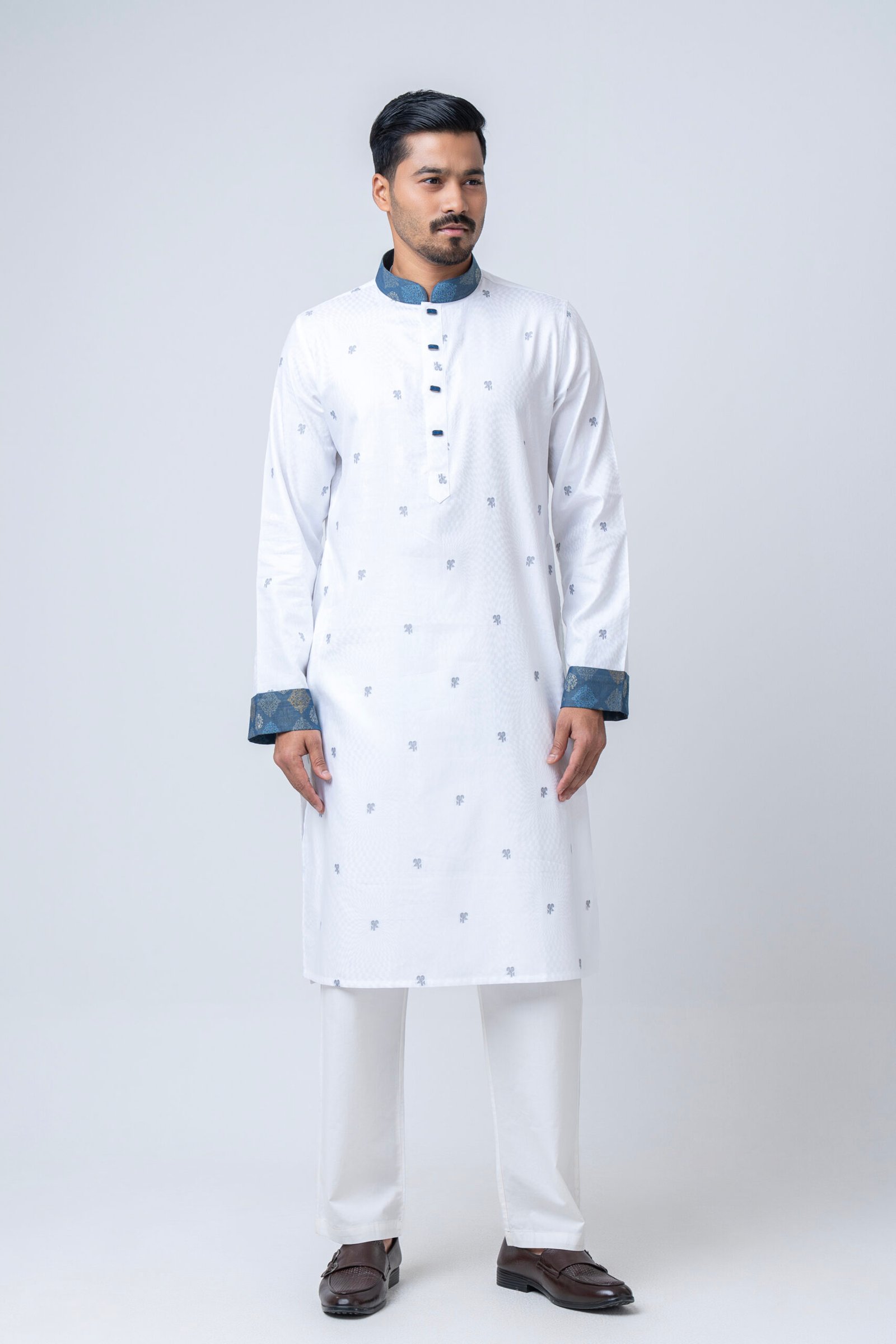 Classic Contrast Panjabi