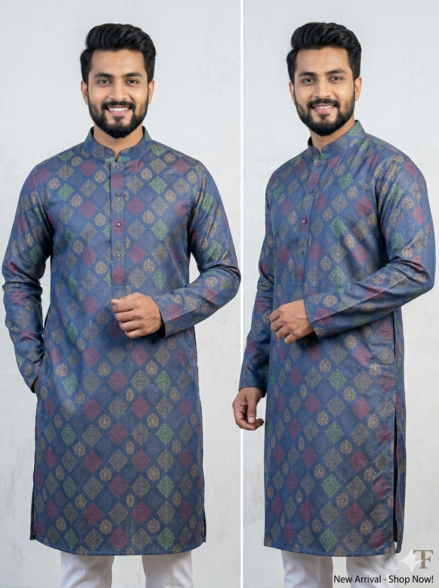 Premium Cotton Panjabi - Image 2