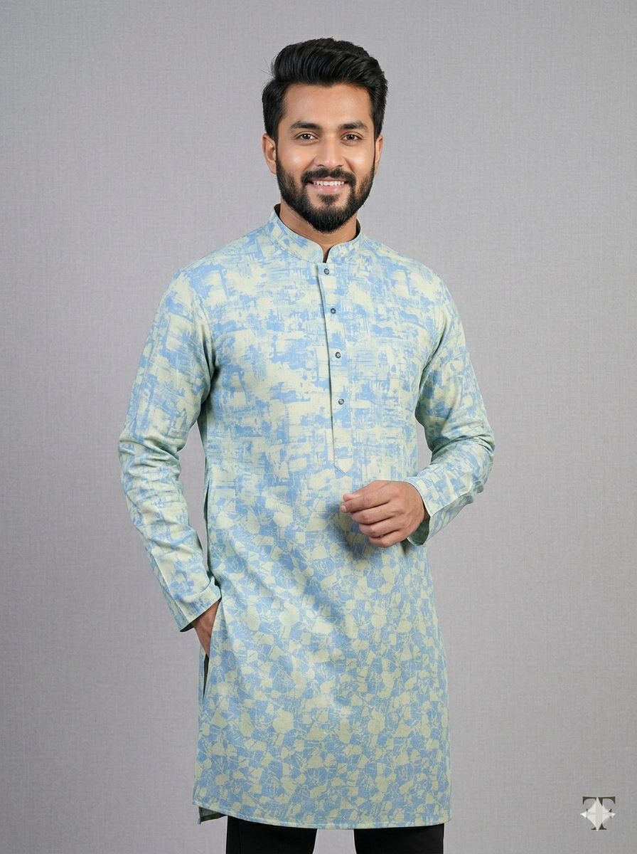 Premium Cotton Panjabi - Image 2