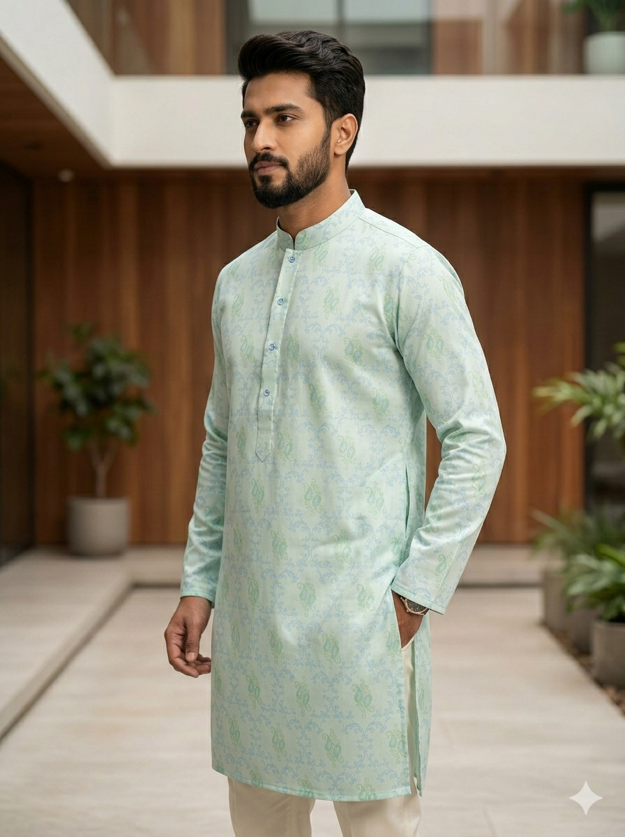 Premium Cotton Panjabi - Image 3