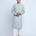 Premium Embroidered Cotton Panjabi