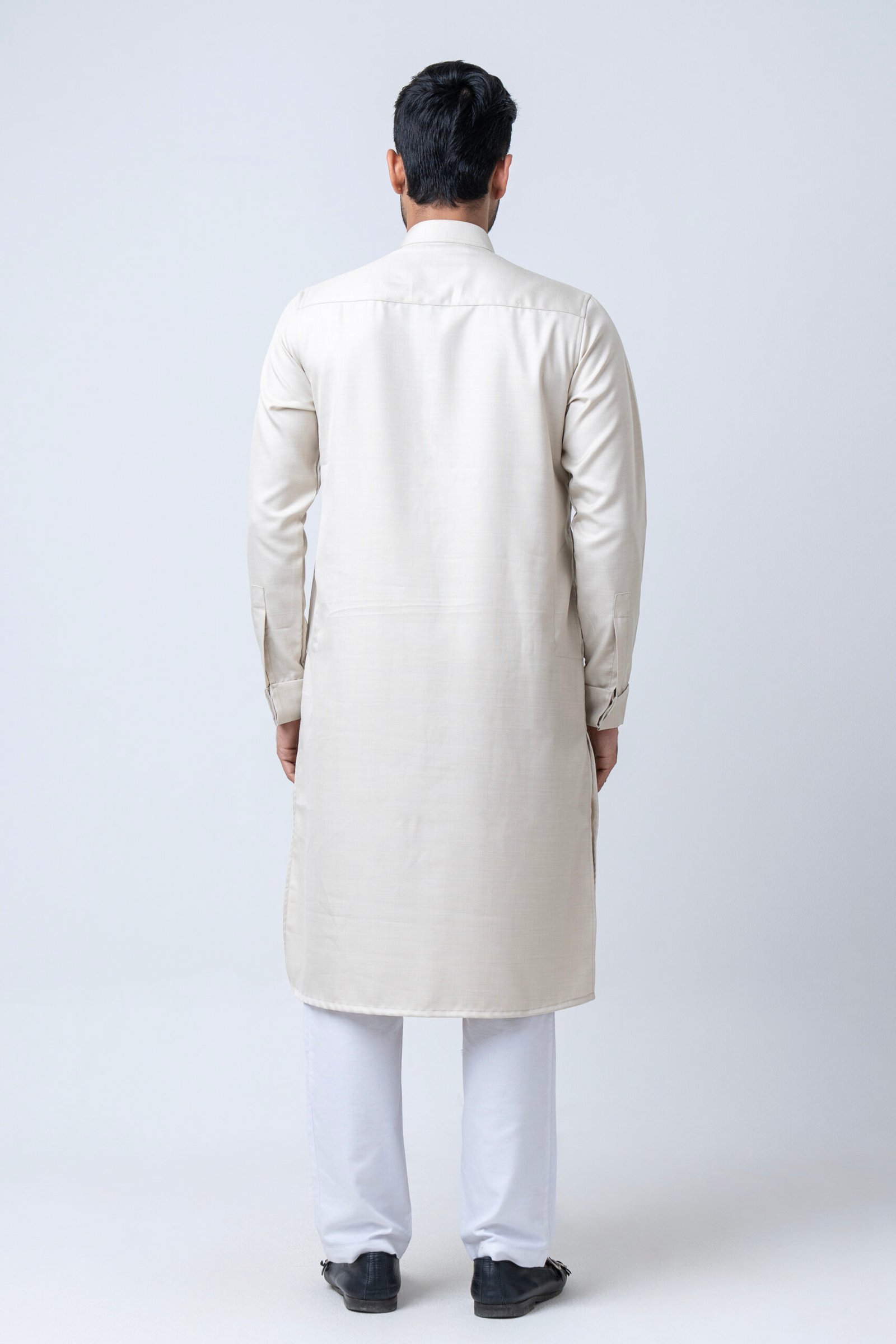 DSC08427-scaled-1.jpg Premium Suiting Panjabi - Image 4